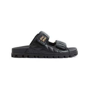 MIU MIU Nappa Leather Sandals for Women