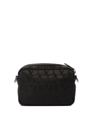 VALENTINO Iconic Tech Crossbody Bag - Black