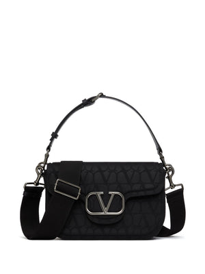 VALENTINO GARAVANI Iconographer Tech Fabric Shoulder Bag