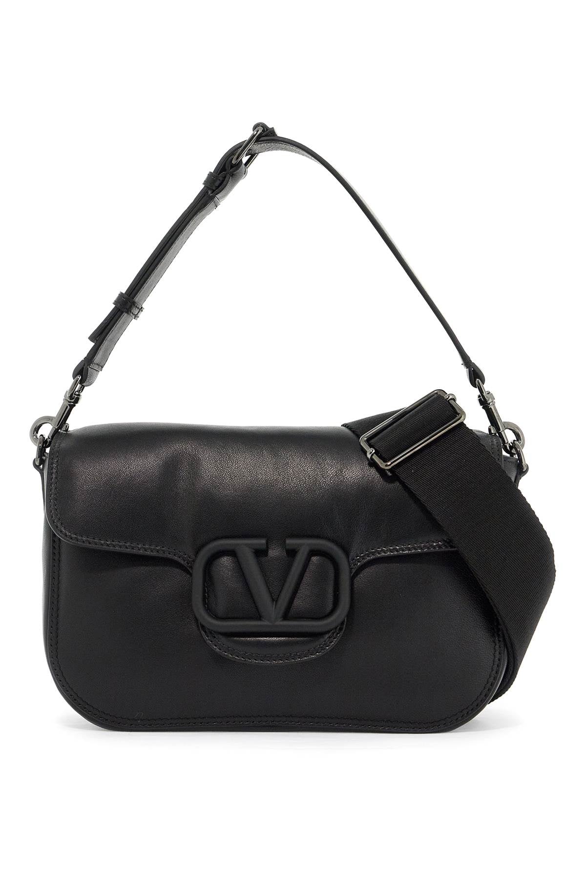 VALENTINO GARAVANI Signature Shoulder Bag in Soft Leather