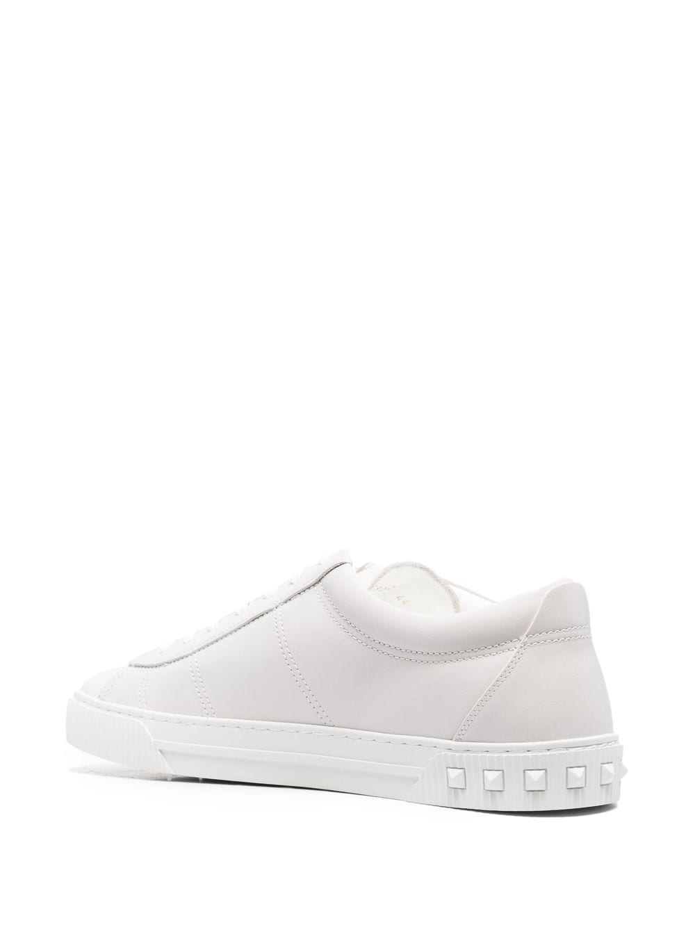 VALENTINO GARAVANI CityPlanet White Leather Sneakers