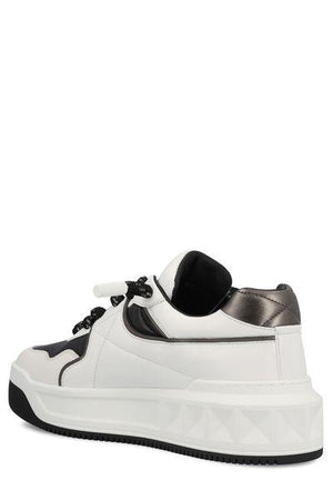 VALENTINO One Stud XL Lambskin Leather Sneaker