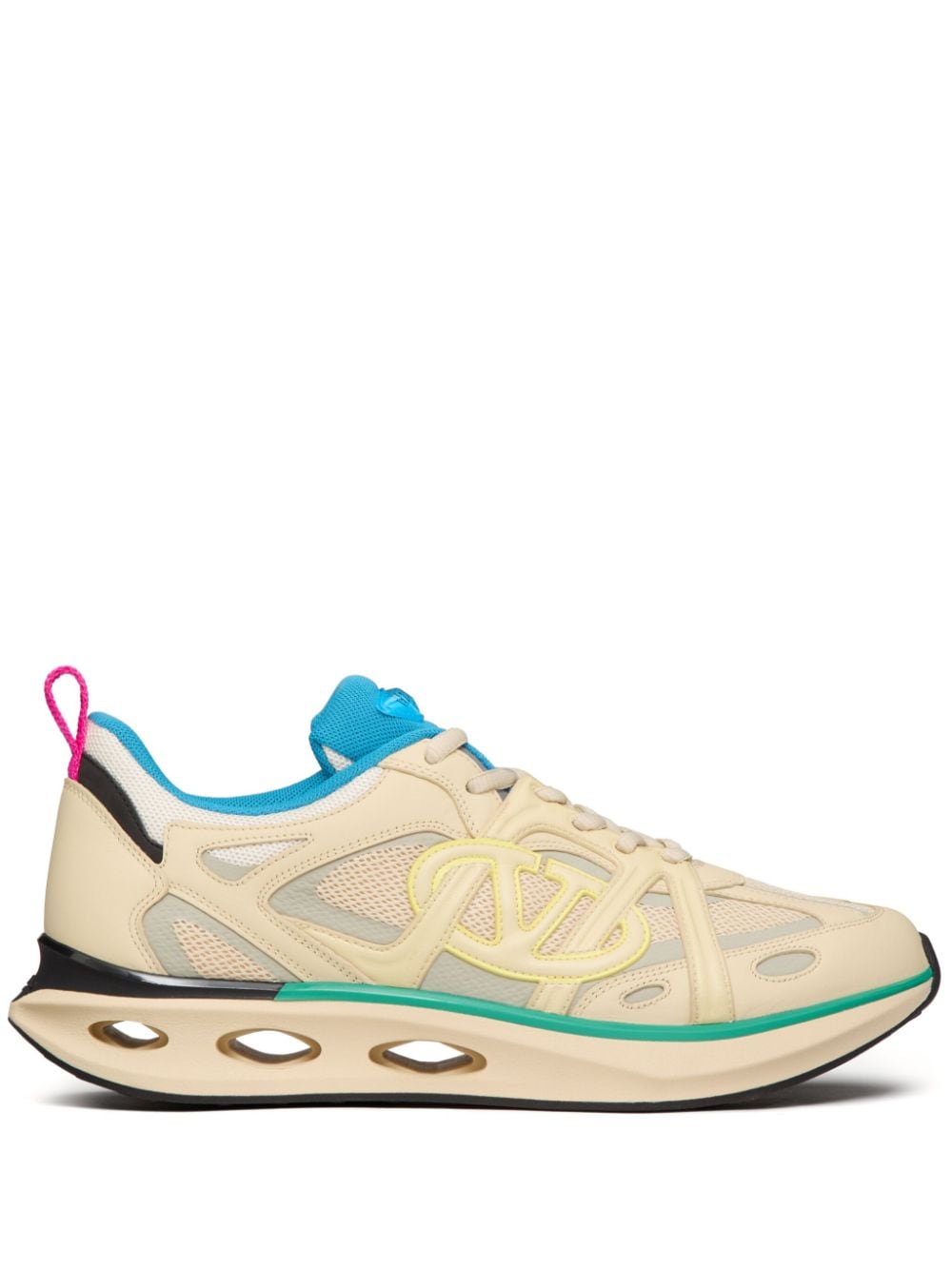 VALENTINO GARAVANI VLOGO EasyJog Multicolor Paneled Sneakers