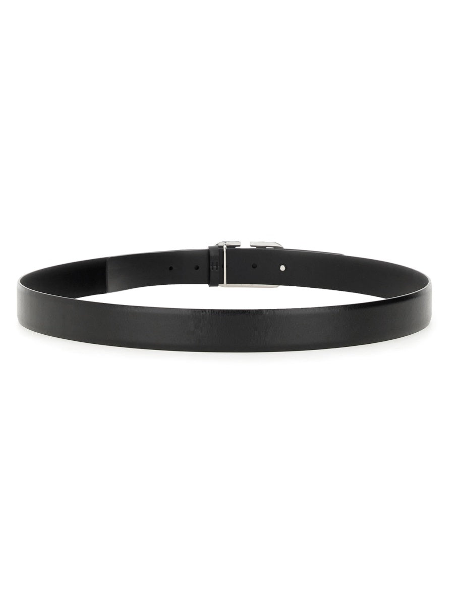 VALENTINO GARAVANI Signature Leather Belt for Men