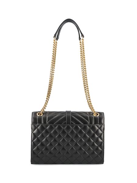 SAINT LAURENT Medium Envelope Handbag - Chic and Timeless Design