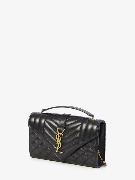 حقيبة يد سوداء صغيرة من الصوف الخالد مع تصميم ماتيلاسيه رائع للنساء