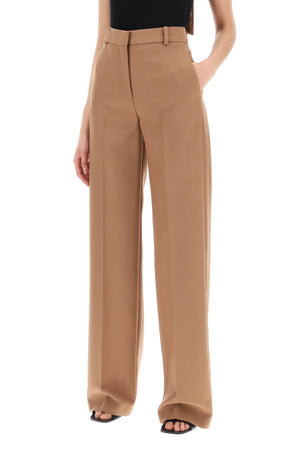 Sustainable and Stylish Brown Wool Trousers for Women