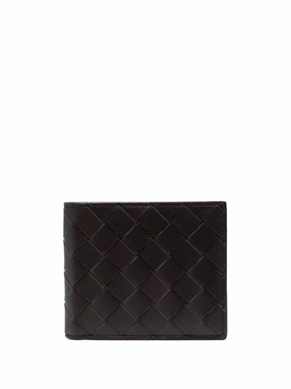 BOTTEGA VENETA Men's Premium Calfskin Leather Bi-Fold Wallet