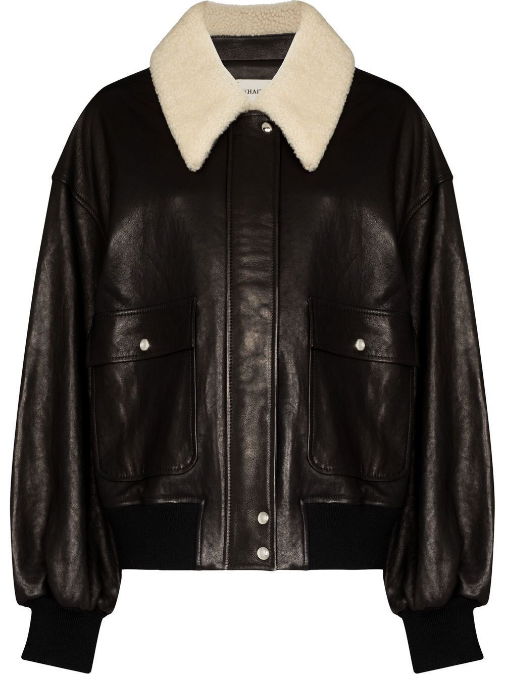 KHAITE THE SHELLAR LAMBSKIN JACKET