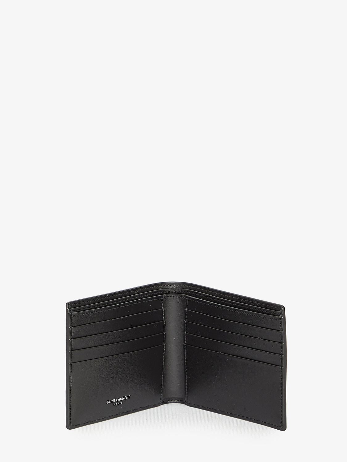 Black Monogram Wallet for Men from Saint Laurent