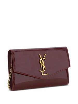 SAINT LAURENT Mini Uptown Chain Wallet