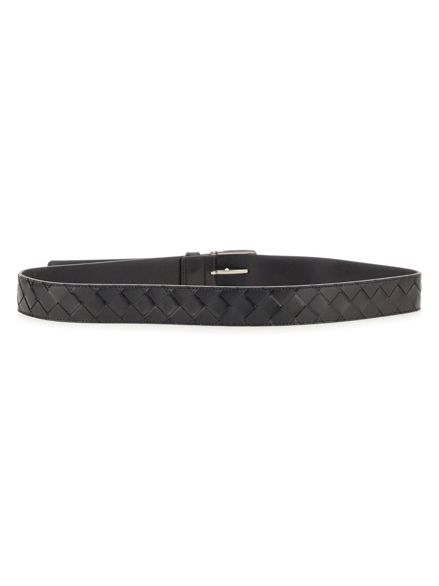 BOTTEGA VENETA Timeless Leather Belt for Men