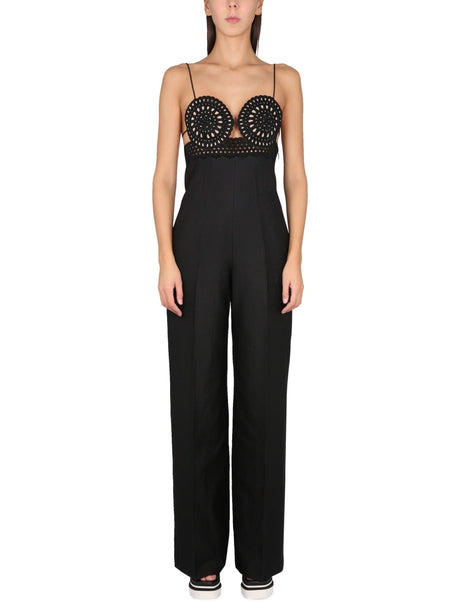 STELLA MCCARTNEY Sangallo Bustier Jumpsuit