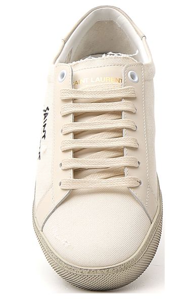 Beige Court Sneakers للنساء في مجموعة SS24 الأصلية