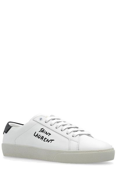 SAINT LAURENT Canvas Court SL/06 Mini Sneakers for Women