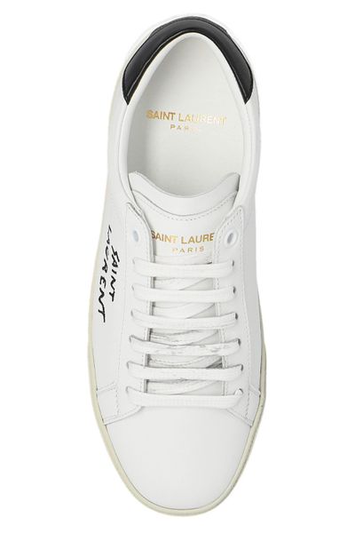 SAINT LAURENT Canvas Court SL/06 Mini Sneakers for Women