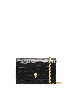 ALEXANDER MCQUEEN Black 24SS Messenger Bag for Women