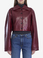 KHAITE Cropped Suede Jacket for Women