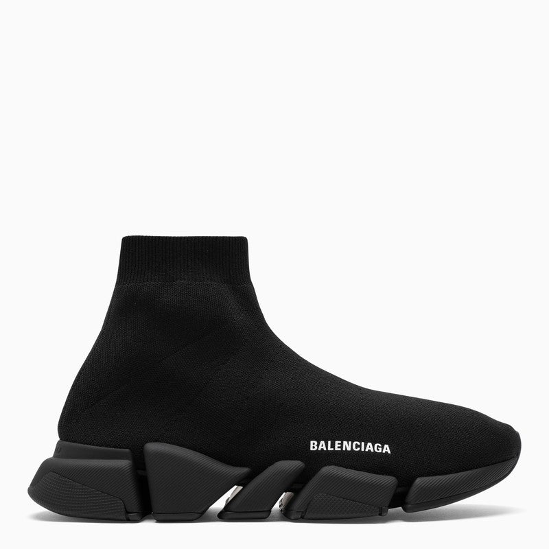 Giày Sneaker Đan 3D Màu Đen Dành Cho Nam