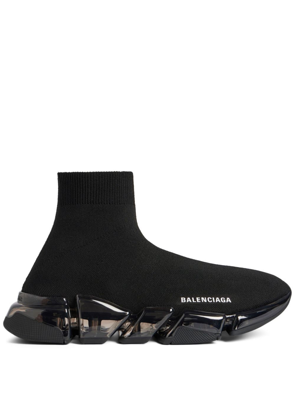 BALENCIAGA Speed 2.0 LT Futuristic Sneakers in Black