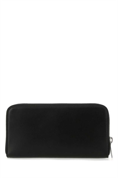 SAINT LAURENT Luxury Mini Leather Wallet for Men - Black