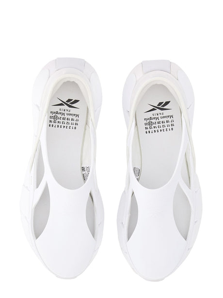 MAISON MARGIELA X REEBOK Oversized Sole Sneakers with Creased Design