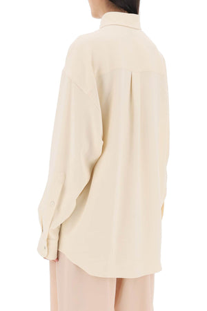 STELLA MCCARTNEY Oversized Crepe Shirt for Women - Sustainable and Stylish