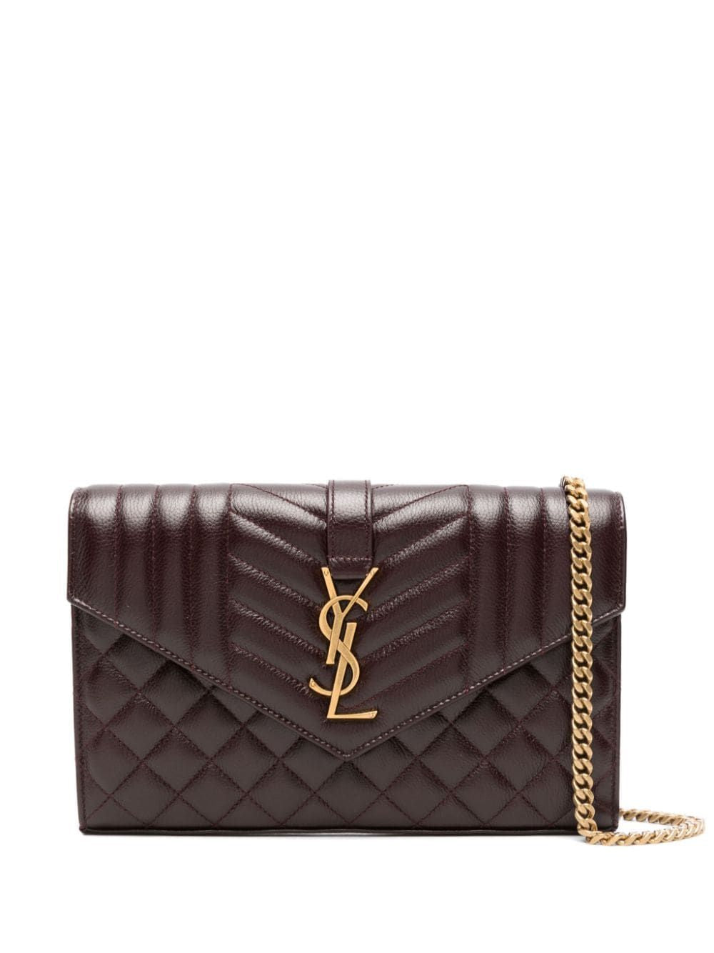 SAINT LAURENT Mini Chain Wallet for Women - FW24 Collection