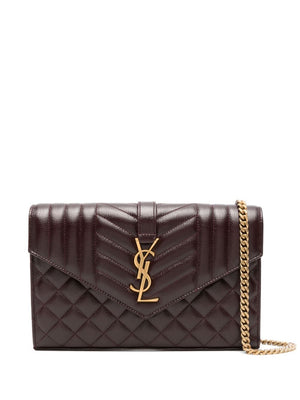 SAINT LAURENT Mini Chain Wallet for Women - FW24 Collection