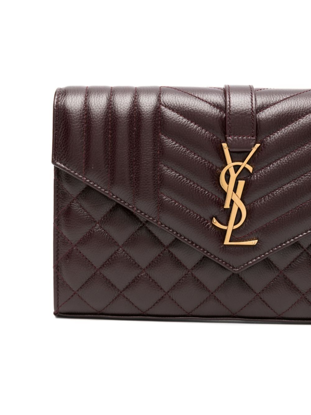 SAINT LAURENT Mini Chain Wallet for Women - FW24 Collection