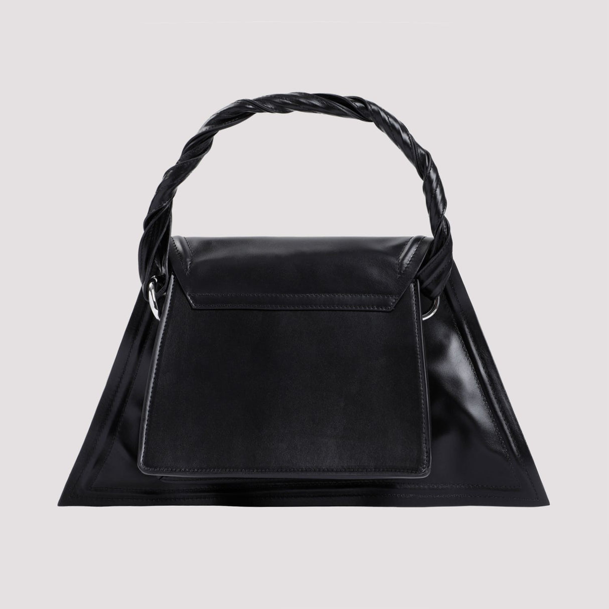 Y/PROJECT Black Wire Handbag - SS24 Collection