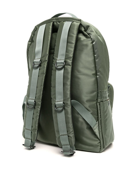 Sage Green Nylon Day Backpack for Men