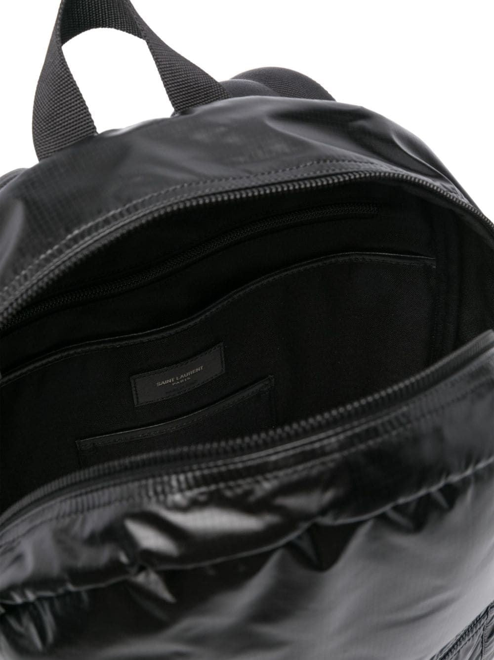 SAINT LAURENT Luxury Minimalist Nylon Backpack