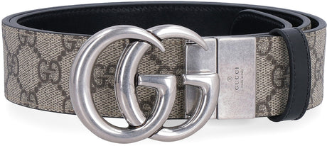 GUCCI Reversible GG Marmont Belt in Nude & Neutrals for SS24