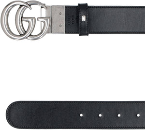 GUCCI Reversible GG Marmont Belt in Nude & Neutrals for SS24