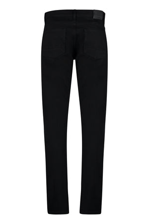 ALEXANDER MCQUEEN Classic Black 5-Pocket Skinny Jeans for Men