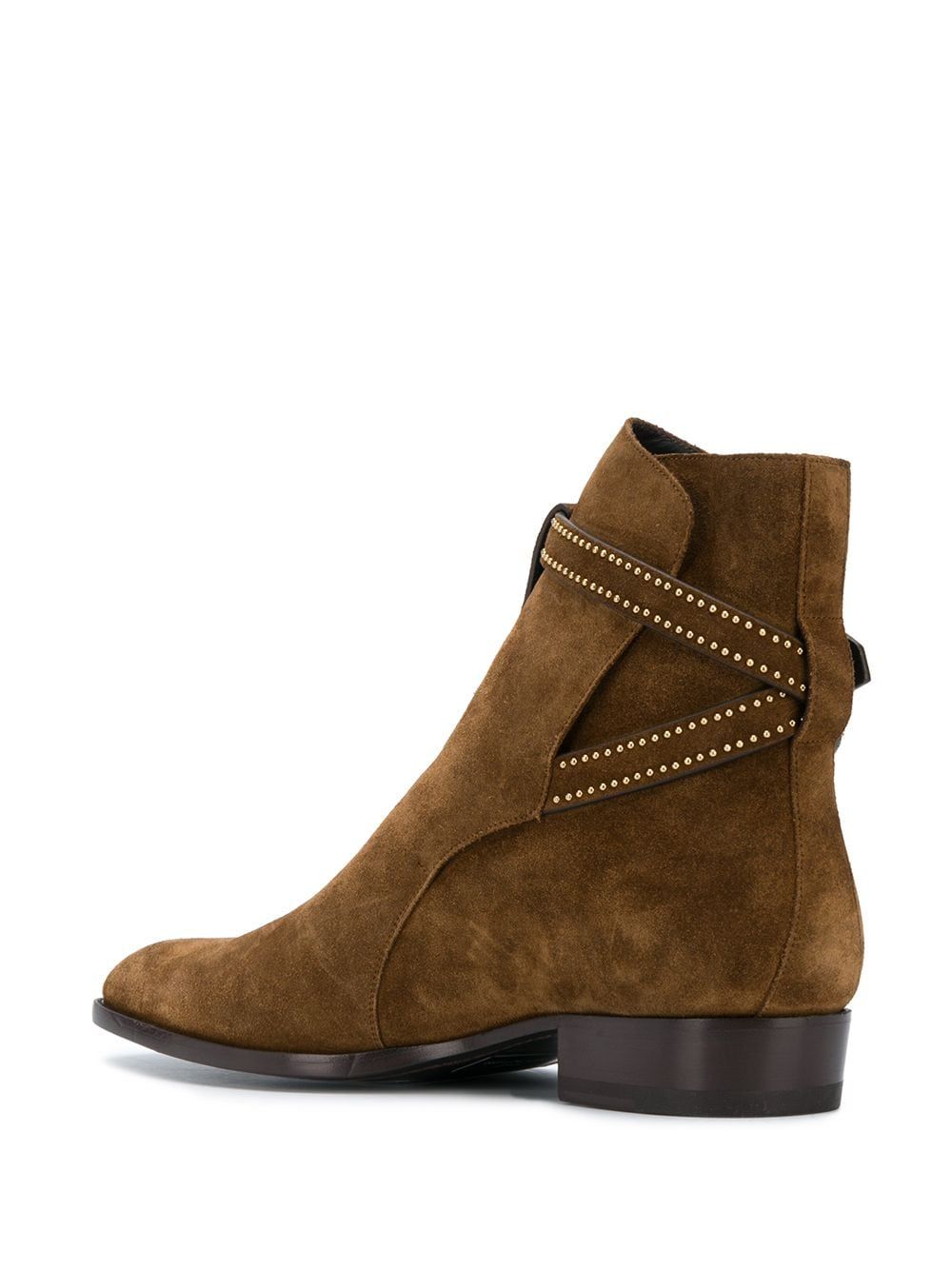 SAINT LAURENT Stylish Men's Leather Boots in Trendy Color for 2024