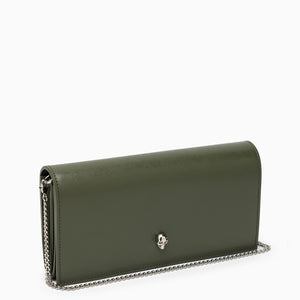 محفظة سلسلة خضراء اللون بالكاكي للنساء - خط SS24