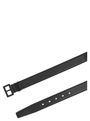 SAINT LAURENT Classic Leather Belt - Fall/Winter 2024