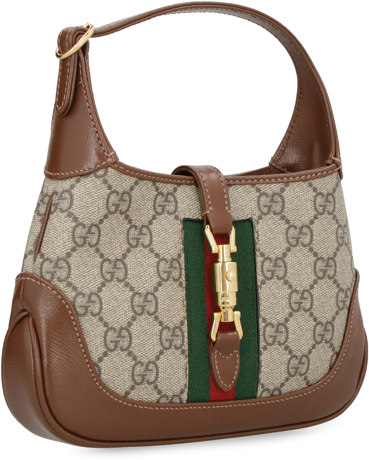 GG Supreme Fabric Mini Handbag with Leather Trims