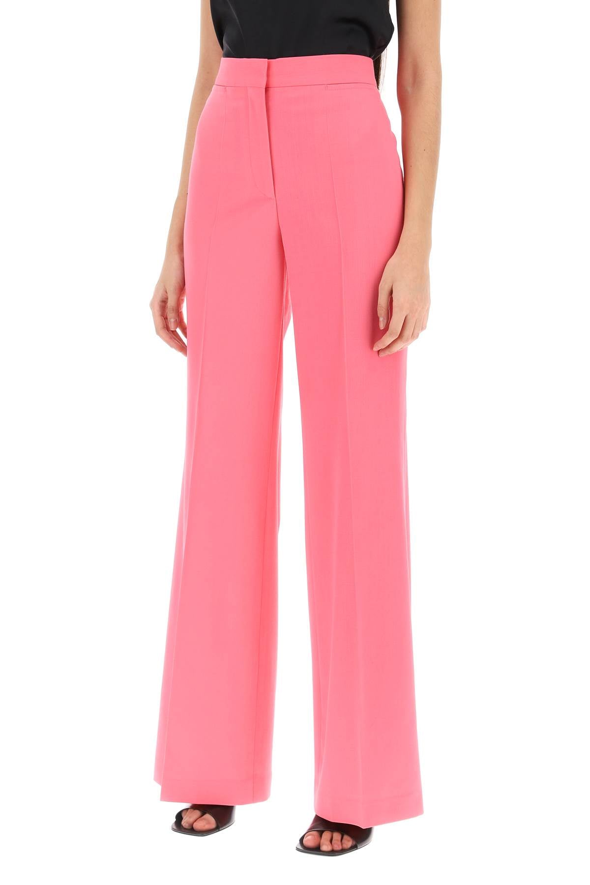 STELLA MCCARTNEY Fuchsia Stretch Tailoring Pants for Women