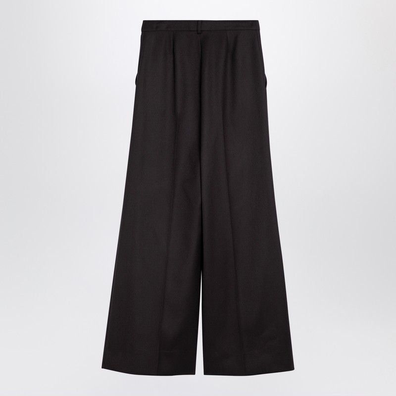 STELLA MCCARTNEY High-Waisted Flannel Flare Pants