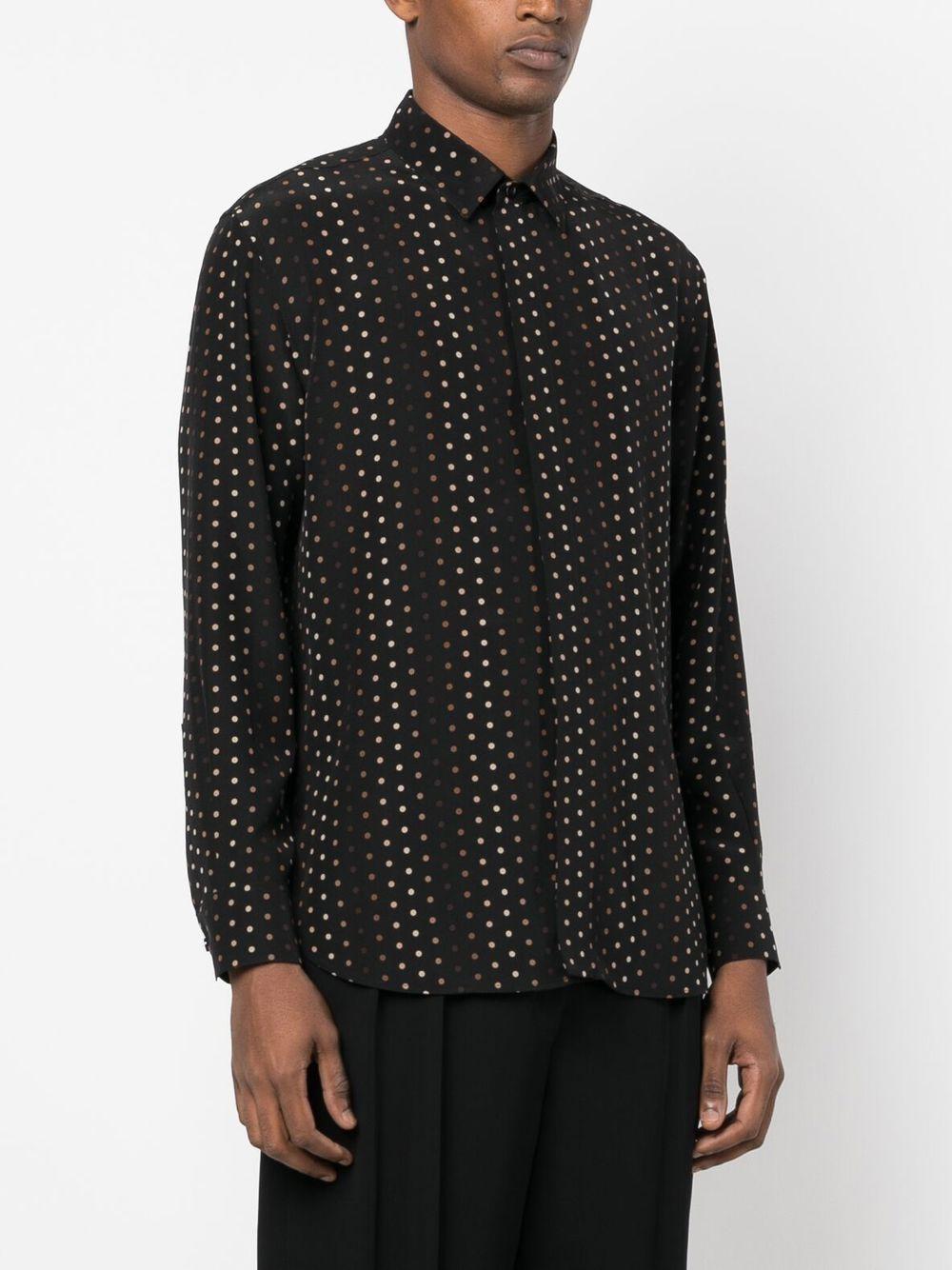 Desert Multico Classic Silk Shirt for Men - مجموعة 2024 FW