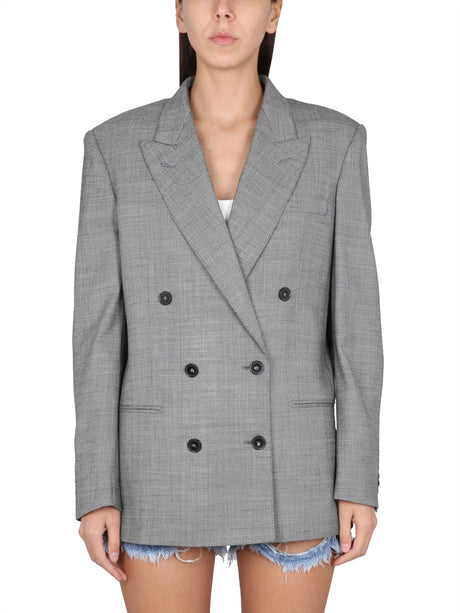 STELLA MCCARTNEY Double-Breasted Wool Blazer for Women