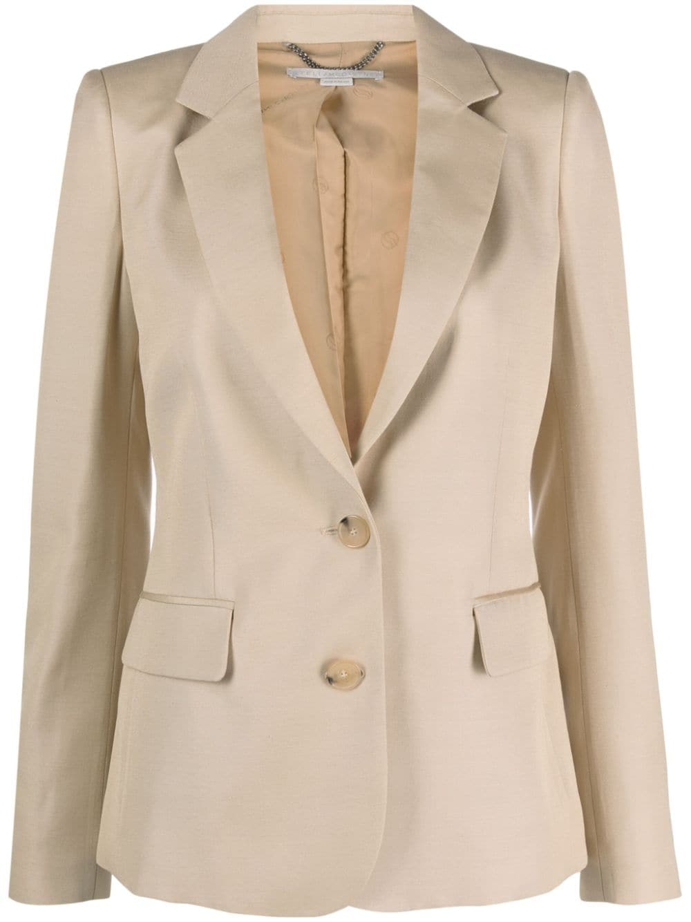 STELLA MCCARTNEY Timeless Elegance: Sand Beige Blazer for Women