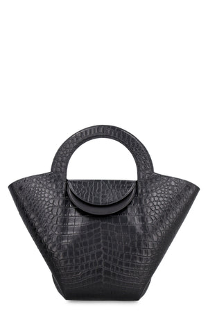 BOTTEGA VENETA Sophisticated Croco-Print Tote Handbag for Women