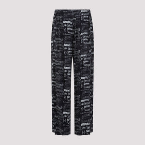 BALENCIAGA Black Pyjama Pants for Men | SS24 Collection