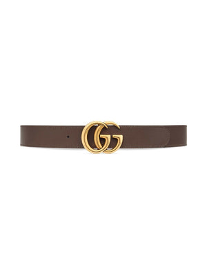 Reversible Belt for Women in Beige