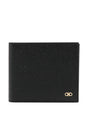 FERRAGAMO Elegant Gancini Hook Mini Leather Wallet