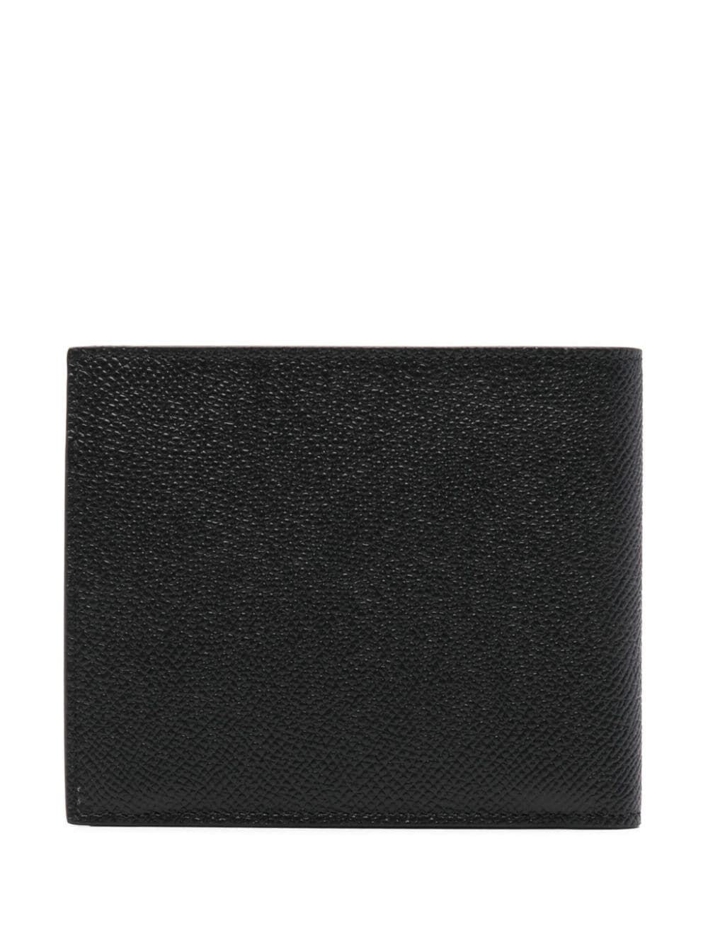 FERRAGAMO Elegant Gancini Hook Mini Leather Wallet